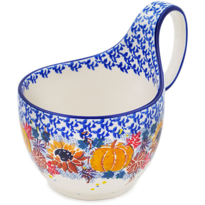 Bowl with Loop-Handle 6"