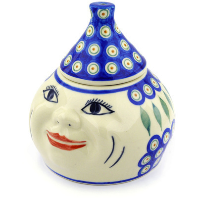 Garlic and Onion Jar 7"