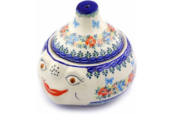 Garlic and Onion Jar 9"