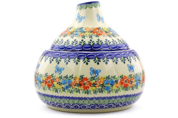 Garlic and Onion Jar 9"