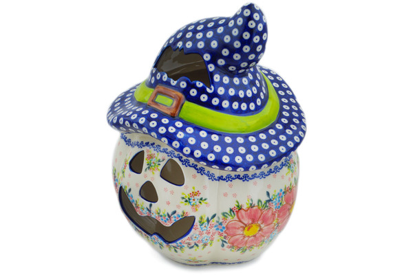 Jack O Lantern Candle Holder 14"