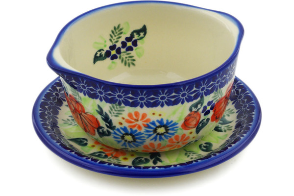 Bouillon cup with saucer