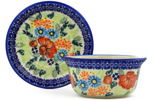 Bouillon cup with saucer