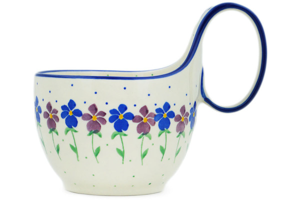 Bowl with Loop-Handle 6"