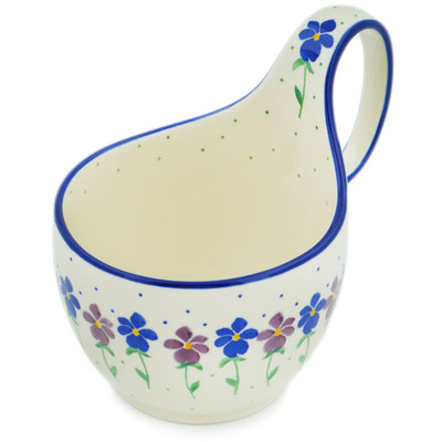 Bowl with Loop-Handle 6"