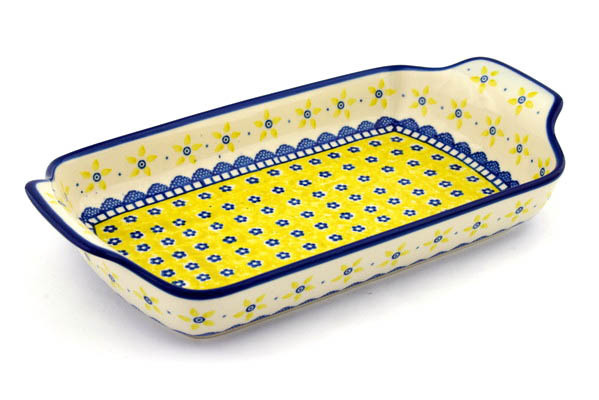 Rectangular Baker with Handles 13"