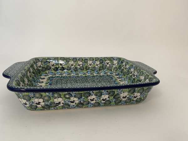 Rectangular Baker with Handles 11"