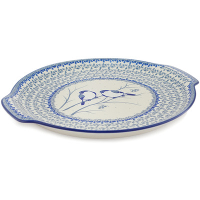 Platter with Handles 13"