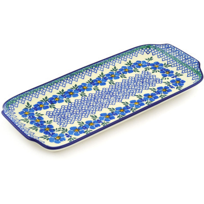 Platter with Handles 13"