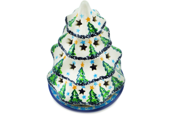 Christmas Tree Candle Holder 6"