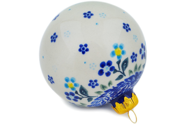 Christmas Ball Ornament 4"