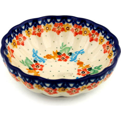 Scalloped Fluted Bowl 5"