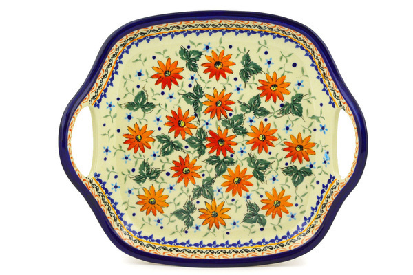 Tray with Handles 10"