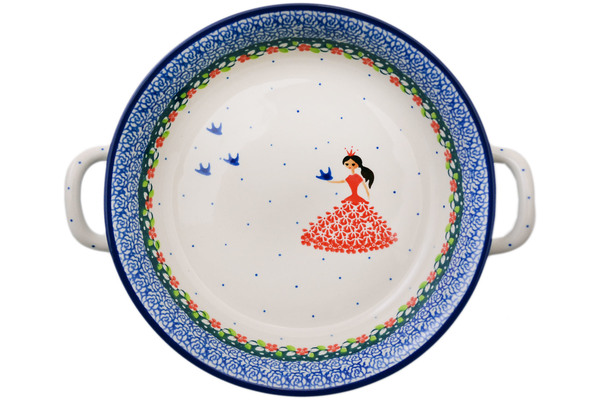 Round Baker with Handles 10"