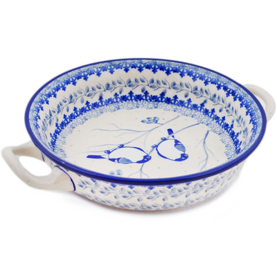 Round Baker with Handles 8"