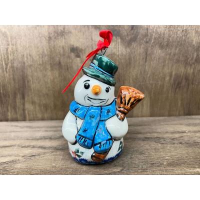 Snowman Ornament 4"