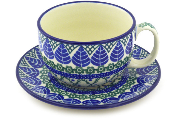 Cup with Saucer 13 oz