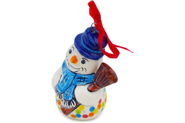 Snowman Ornament 4"