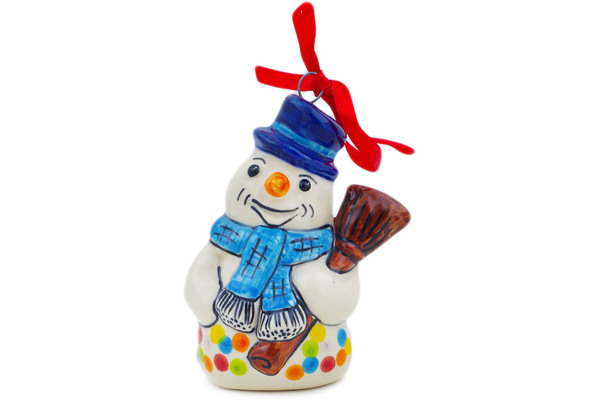 Snowman Ornament 4"