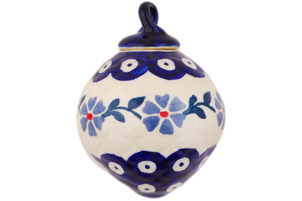 Christmas Ball Ornament 4"