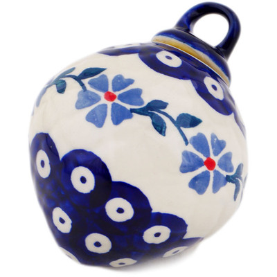 Christmas Ball Ornament 4"