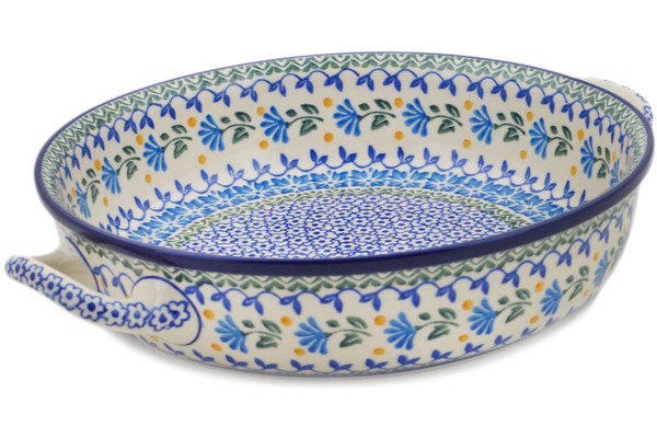 Round Baker with Handles 10-inch