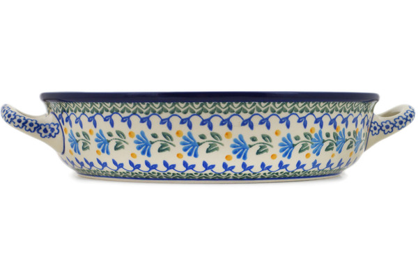 Round Baker with Handles 10-inch