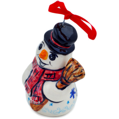 Snowman Ornament 4"