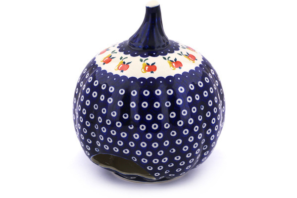 Jack O Lantern Candle Holder 9"