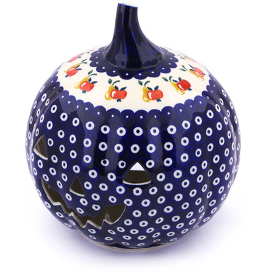 Jack O Lantern Candle Holder 9"