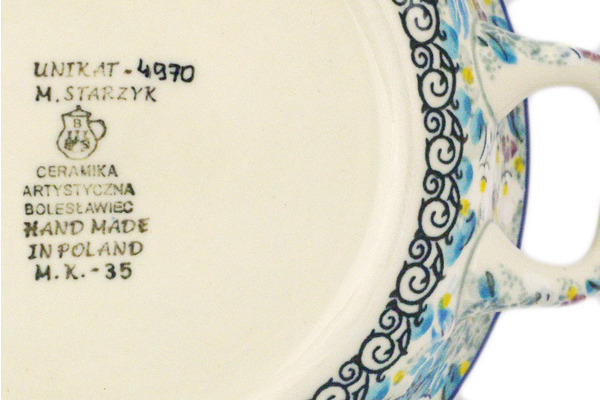 Round Baker with Handles 8"