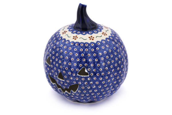 Jack O Lantern Candle Holder 9"