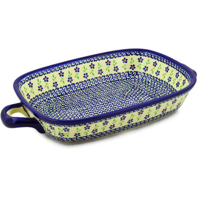 Rectangular Baker with Handles 18"