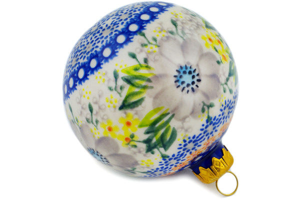 Christmas Ball Ornament 4"