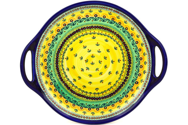 Tray with Handles 13"