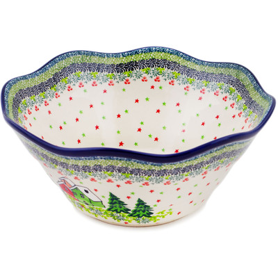 Scalloped Bowl 10"