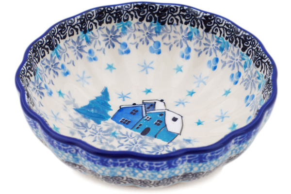 Scalloped Fluted Bowl 5"