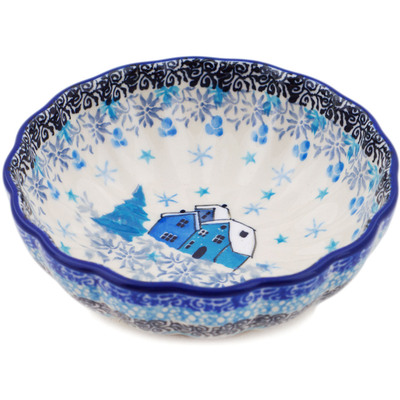 Scalloped Fluted Bowl 5"