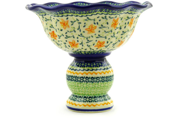 Bowl with Pedestal 9"