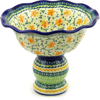Bowl with Pedestal 9"