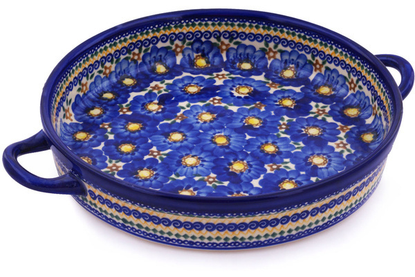 Round Baker with Handles 14"