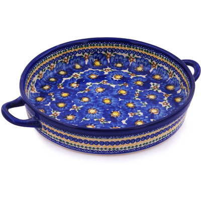 Round Baker with Handles 14"