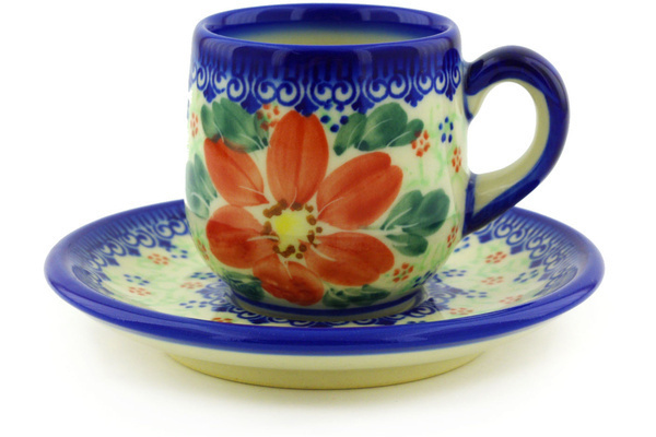 Espresso Cup with Saucer 3 oz