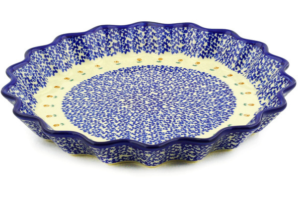 Fluted Pie Dish 13"