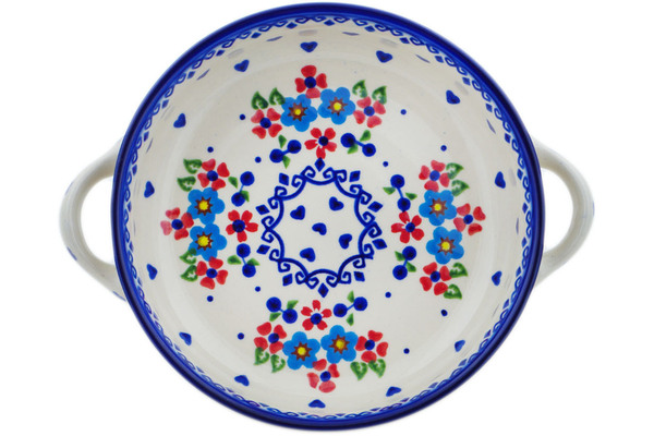 Round Baker with Handles 8"