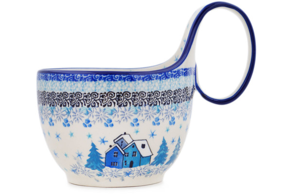 Bowl with Loop-Handle 6"