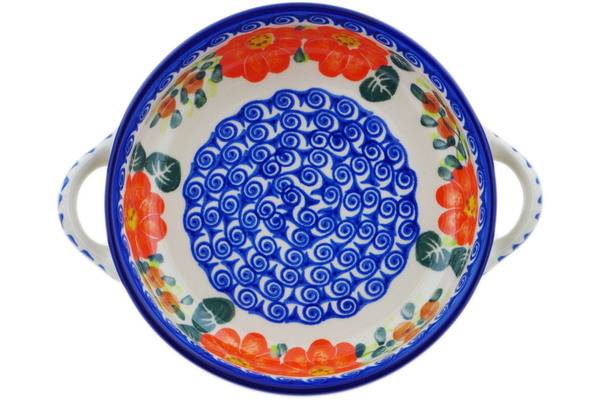 Round Baker with Handles 8"