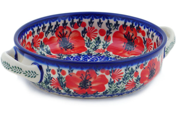 Round Baker with Handles 8"