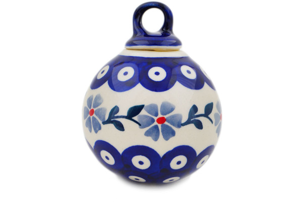 Christmas Ball Ornament 4"