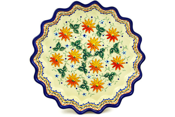 Fluted Pie Dish 10"